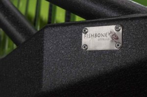 Jeep Wrangler Unlimited JLU Front Bumper - Fishbone Offroad - Mid-Width Winch - Black - `18-`27